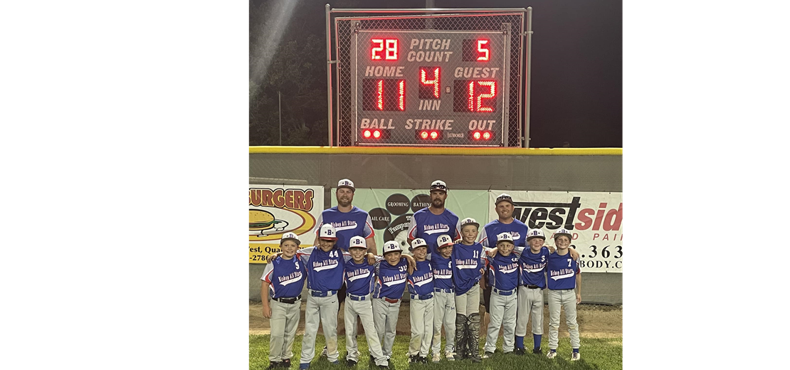 2022 8U All Stars Team