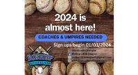 Coaches & Umpires needed!